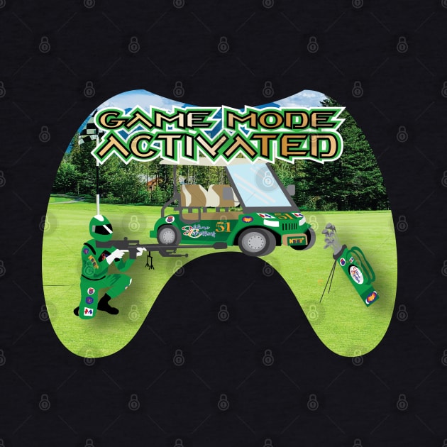 Game Mode Activated Green golf course by Sublime Expressions